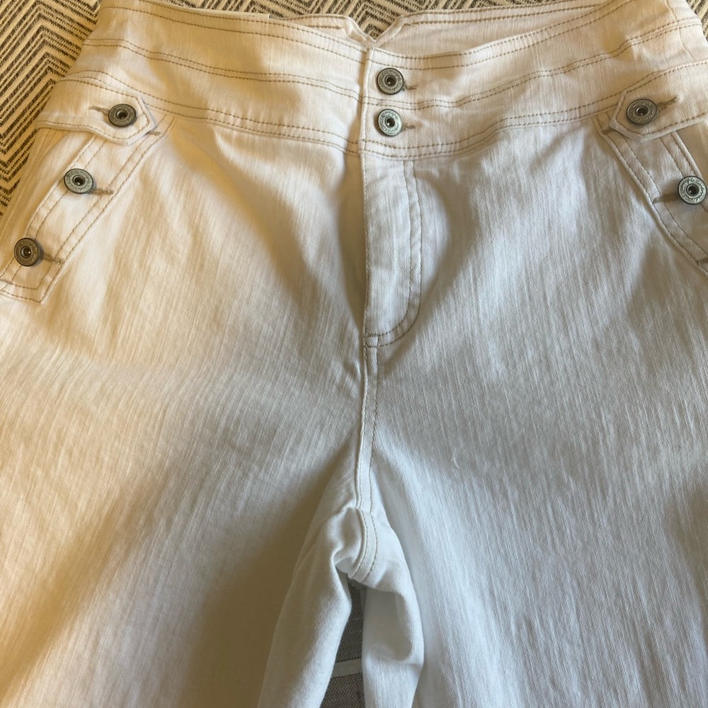 New with tags white denim pants INC - Picture 2 of 3